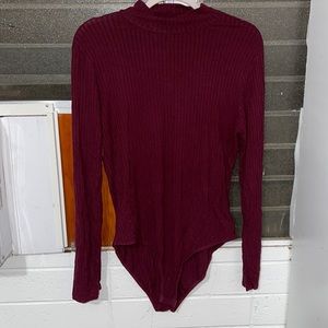 Turtle neck body suit
